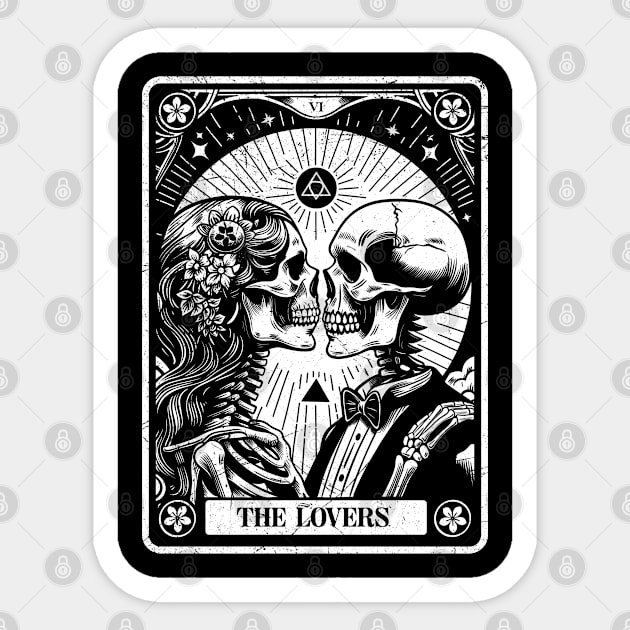 The Lovers Sticker by artslaves